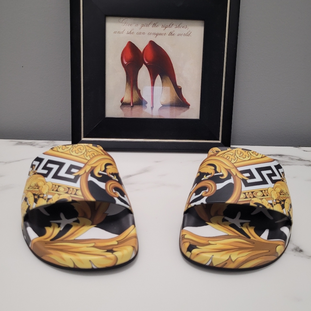 Authentic Versace Slides - Picture 2 of 5